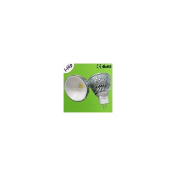 Silver Aluminium Energy Saving LED Spot Lighting Fixtures for Home Ceiling MR16 220vAC 9w