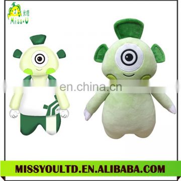 Custom the aliens plush toy for business mascot