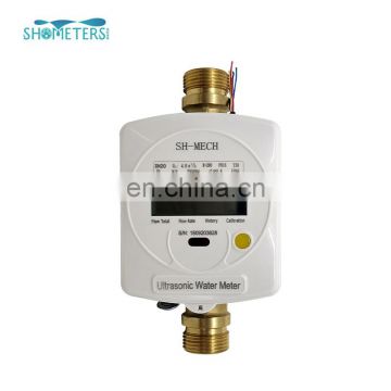 DN15 residential ultrasonic smart water flow meter