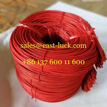 Dyed color rattan core