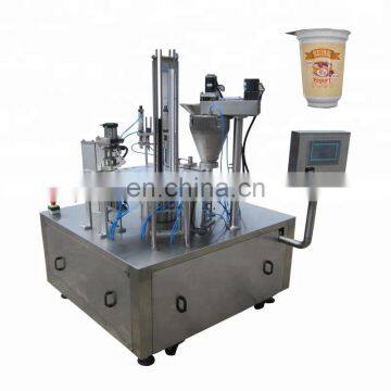 Fruit jam/syrup/sauce cup fill and seal machine