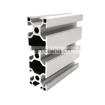 China Fabrication Supplier 3090 Extrusion Customised Silver Aluminum U Channel Profile
