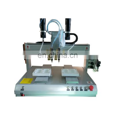 High speed glue dispensing machine double y axis and double head
