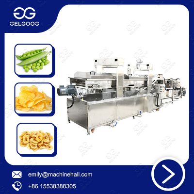 Commercial Continuous Fryer Machine Chips Cooking Machine Price Automatic Fryer Machine Price 
