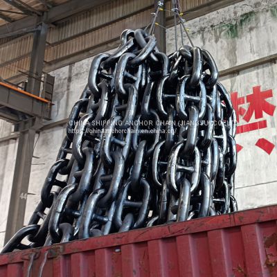 78mm Marine Offshore Studlink Chains with ABS, Nk, BV, Lr