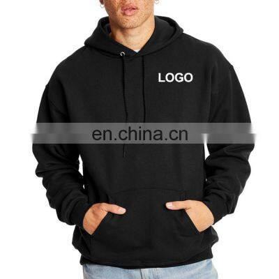 high quality fashion design custom embroidery logo casual basic men hoodies for sports