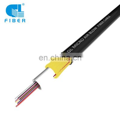China manufacturer fast delivery 24 core fiber optic cable GCYFTY air blown 24 core micro fiber optic cable