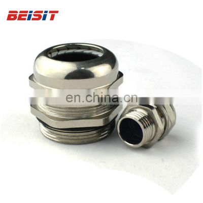 M20 wholesale dust black grey brass nickel-plated cable connector waterproof IP68