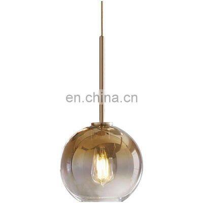 Modern LED Pendant Light Glass Bubble Hanging Lights Decor Led Ceiling Lamp For Living Room Dinner Room