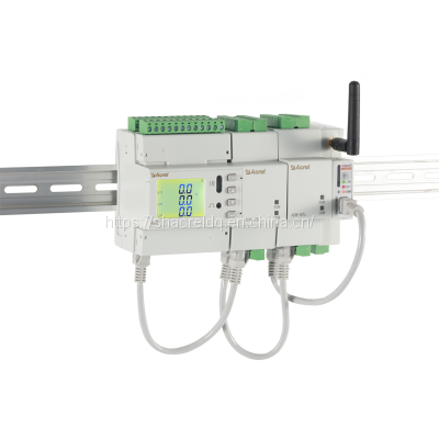 Acrel ADW210-D16-1S  multi-channel energy meter din rail with buttons and LCD display 200 event records