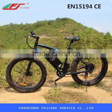 2015 most popular 26' electric fat bike with aluminum alloy frame