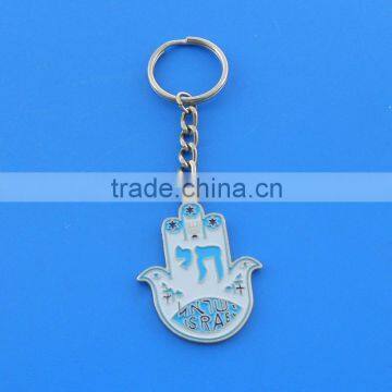 best selling items 34x45mm fancy enemal key ring