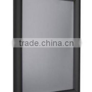Black Color Mitred Corner Aluminum Snap Frame 25mm Profile