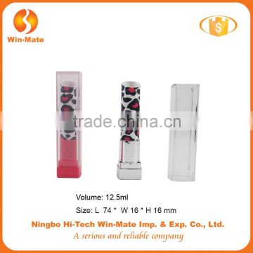 selectable color leopard print mini lipstick package