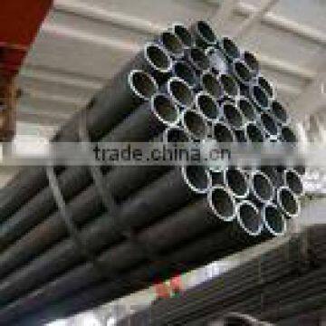 Black painted welded steel pipe