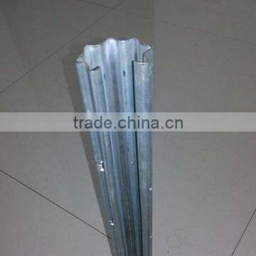 galvanized perforation vineyard metal stake