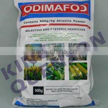 Maize herbicide Atrazine 97% Tech, 90% WDG, 80% WP, 500g/l SC