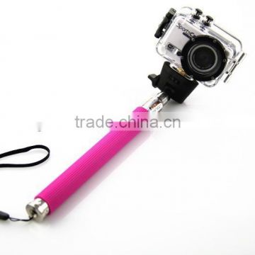 Hot Selling wholesale Colorful Selfie Stick Monopod/Wireless Monopod Selfie Stick