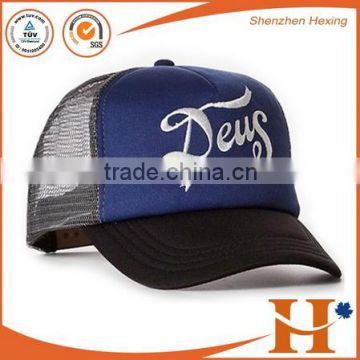 Unisex high quality cotton mesh cap men's trucker cap