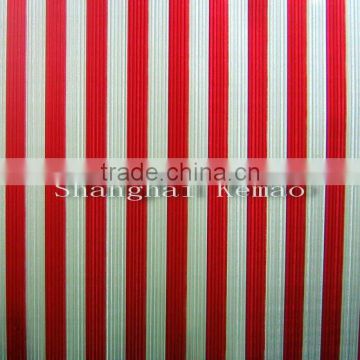 Red and White Corrugated Aluminium Foil for Chocolate Packaging