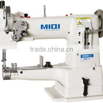 MQ-335A single needle cylinder bed with compound feed lockstitch sewing machine for binding use