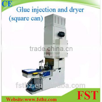 Vertical lining and drying machine