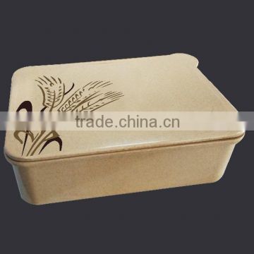 casual biodegradable material organic material lunch box