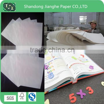 high quality high surface intensity suitable offset printing paper sizes in reel
