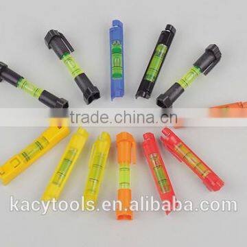 Mini Pen shape Plastic spirit level