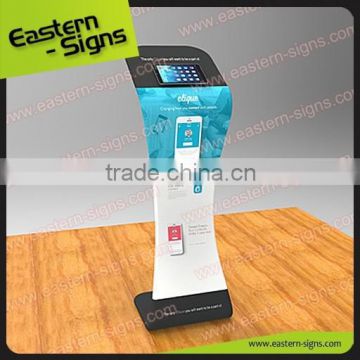 Dye Sub Printed Exhibition Floor Stand for Ipad                        
                                                Quality Choice
