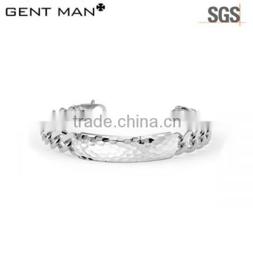 2016 GENTMAN New Arrivals 925 Sterling Silver Bangle Bracelet for Men
