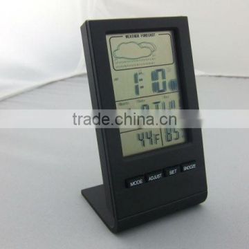 Electronic Clock Weather Station With Tempereture And Humidity