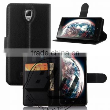 Ultra High Quality PU Leather Wallet Design case Folio Business Style For Lenovo A2010 factory price