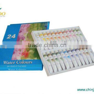 24 color water paint