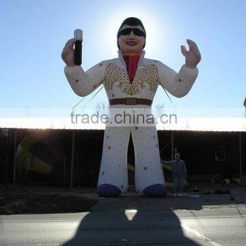 Inflatable great singer character model for party events F1052