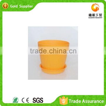 China Wholesale Garden Plastic Circular Flower Pot
