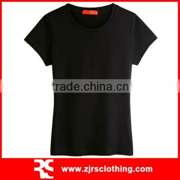 Ladies Cotton and Lycra T-shirt Promotional T-shirt