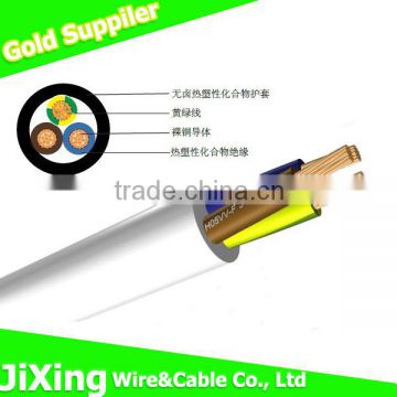H05VV-F PVC insulated and PVC sheathed cable gb5023.5-1997