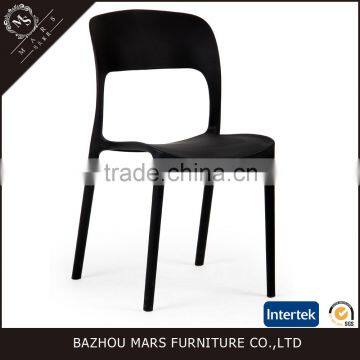New Style Cheap Cafe Stackable Plastic Outdoor Chair