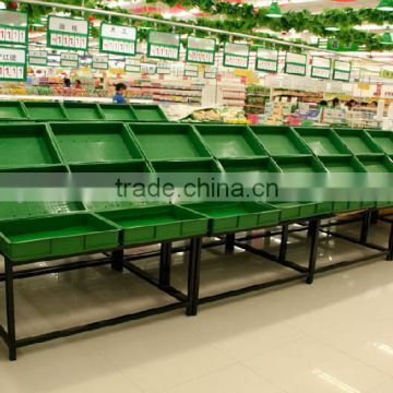 Modern vegetable and fruit rack Supermarket display shelf