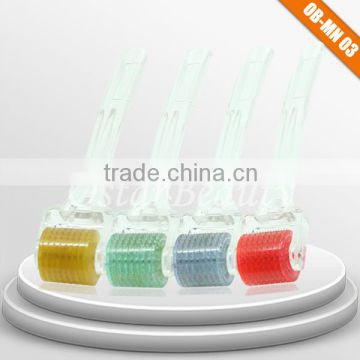 (CE Proof) HOT 200 needles titanium mts roller green color beauty dns roller for sale OB-MN 03