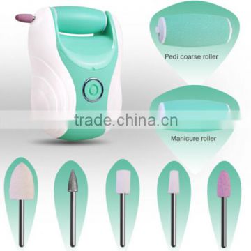 2 in 1 Pedicure and manicure set Electric foot Thick callous shaver