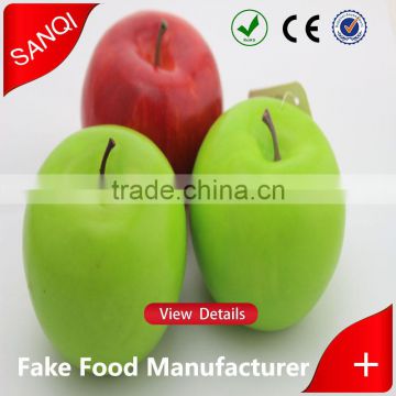 Decorative real touch fake fruit apple