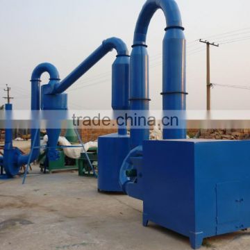 High effiency double furnace wood sawdust hot air dryer from China reliable supplier