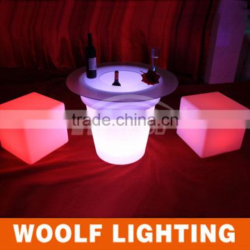 50CM RGB Color Change led party Furniture modern cube Light