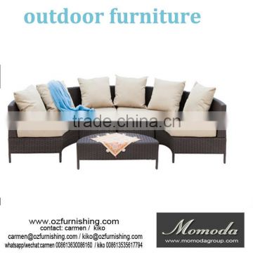 MMD012 RATTAN GARDEN FURNITURE SOFA DINING TABLE SET CONSERVATORY OUTDOOR ALL WEATHER