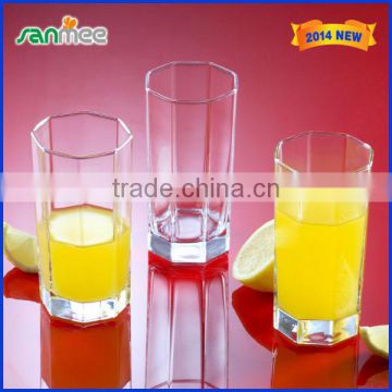 Mini And Clear High Orange Juice Glass