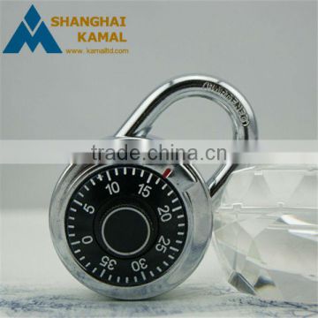 Round combination locks, locker locks