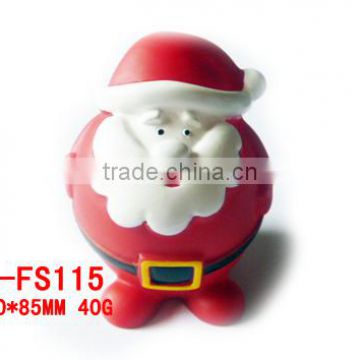 Sell Plastic Rubber Santa Claus Toy for Children
