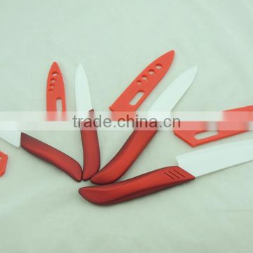 2017 Different Function 4 Inch Deluxe Ceramic Knives Set
